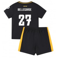 Wolves Jean-Ricner Bellegarde #27 Replica Away Minikit 2024-25 Short Sleeve (+ pants)